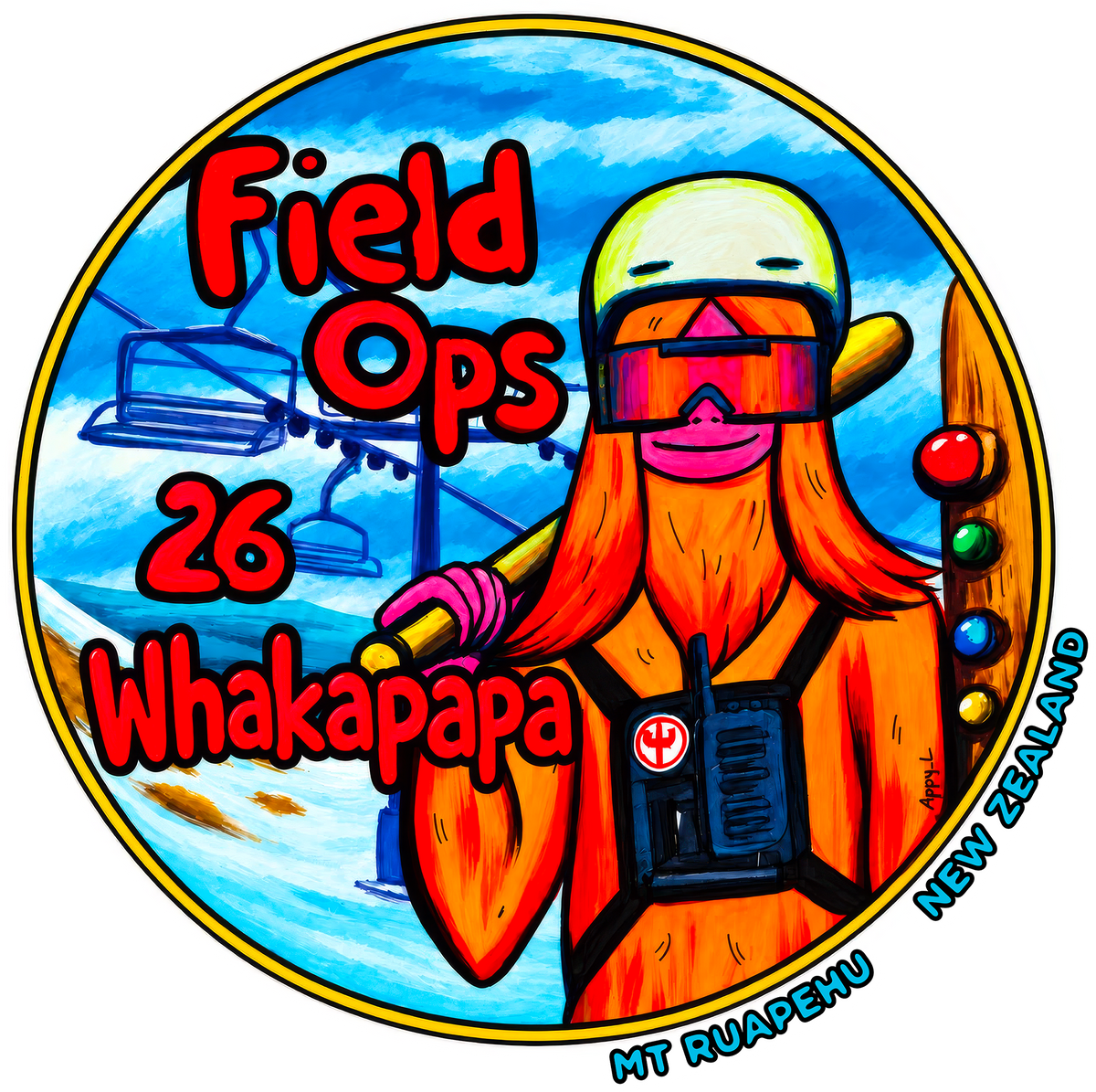 Whakapapa Field Ops 2026 Team Crew